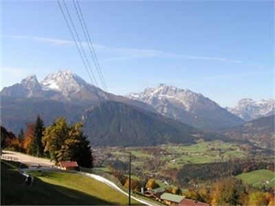 Großartiger Panoramablick von der Obersalzbergbahn