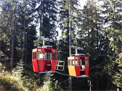 In zehn Minuten hinauf auf den Obersalzberg